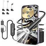 Endoskopkamera mit Licht, Ferdiiz 1920P HD Inspektionskamera...