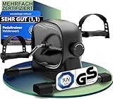 HELDENWERK Pedaltrainer Set - TÜV/GS geprüft NEU 2025 inkl. Befestigungsgurt & Anti-Rutschmatte - Arm- und Beintrainer für Zuhause - Senioren Pedal-Trainer, Heimtrainer