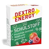 DEXTRO ENERGY SCHULSTOFF WALDFRUCHT - 50 g (1 Stück) - Traubenzucker für jede Prüfung, schnelle verfügbare Kohlenhydrate, perfekt zu portionieren (Verpackung kann variieren)