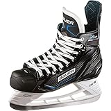 Bauer Herren X-XP Senioren Schlittschuh für Eishockey, Schwarz, 43 EU