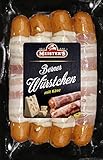 Berner Würstchen mit Käse & Bacon | Käsewurst geräuchert | Bratwurst fein | BBQ Griller zum Braten & Grillen 300g