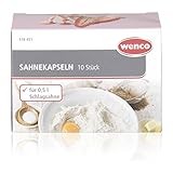 wenco Sahnekapseln für handelsübliche Sahnespender, 10 Stück