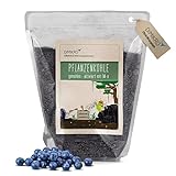 Pflanzenkohle - fein gemahlen - mit Effektiven Mikroorganismen - für Terra Preta Schwarzerde und als Kompoststarter (4 x 5 l)