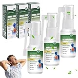 Landrain 3 Stück 30 ml Herbal Lung Cleansing Spray, Herbal Breath Respiratory, Lungenreinigung