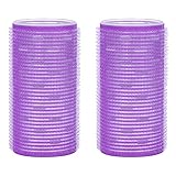 Haftwickler für Pony,Lockenwickler Selbsthaftend,Self Grip Lockenwickler Set, 2 Stück Heim Friseur Lockenwickler für Langes Mittleres Kurzes Haar und Pony Volumen
