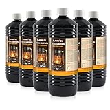 Höfer Chemie 6 x 1 L FLAMBIOL® Lampenöl hochrein geeignet...