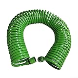 Flexibler Gartenschlauch, 7,5 m, 10 m, 15 m, 20 m, ausziehbare Wasserleitung, für Pflanzenbewässerung, Rasenbewässerung, Innenhof, Innen- und Außenbereich, Grün (10 m)