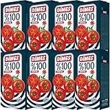 DIMES Tomatensaft Drink – 1 L Flasche | Sauerkonzentrat & natürliche Zutaten, 8 Er