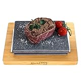 Black Rock Grill Hot Stone Kochen Lavastein - Steaksteine Hot Stone Kochen, Steak Grill, Kochstein