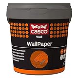 Casco WallPaper - Tapetenkleber/Tapetenkleister für Papiertapeten und einige Strukturtapeten. Weiß.