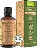 BiO Oregano Öl 100% Naturrein [BIO-ZERTIFIZIERT] +82% Carvacrol • Lebensmittelqualität • Ätherisches Öl – Frei von Zusatzstoffen [HOCHDOSIERT] 30ml - Aus Griechenland