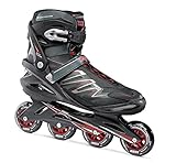 Roces Herren Inline-skates Big Zyx, schwarz (black/Crimson red), 52