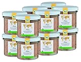 BIOPUR Bio Hundefutter Huhn, Reis & Karotten für Hunde 12x100g