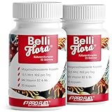 BelliFlora® Kulturen-Komplex mit 23 Stämmen - 180 magensaftresistente Kapseln - Bakterienkomplex mit Lactobacillus, Bifidobakterien, Streptococcus & Saccharomyces - laborgeprüft - Vorrat für 6 Monate