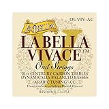 La Bella Strings »VIVACE OUD - OUVIV-AC - ARABIC TUNING« Saiten für Oud - Fluorocarbon/Silver-Plated Wound - 11-Saitiges Set