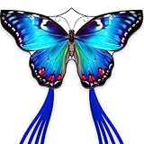 SGftre Butterfly Kites Top-Qualität, leicht zu fliegen Perfektes Outdoor-Spielzeug für Kinder und Erwachsene, Drachen für die Familie im Freien Spielen (Moonlight Butterfly, 1)