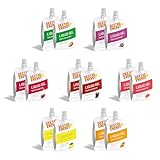Dextro Energy Liquid Gel Mix Pack - 14x60ml (14er Pack) - Energielieferant mit Zusatz von Natrium, Koffein oder Vitaminen
