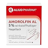 ALIUD PHARMA Amorolfin AL 5% wirkstoffhaltiger Nagellack, 5 ml: Behandlung von Nagelpilz mit Tupfern, Feilen & Spateln