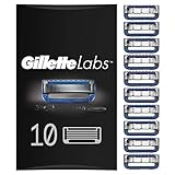 Gillette Labs Heated Razor Rasierklingen, 10 Ersatzklingen für beheizbaren Nassrasierer