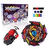 Acebwhtoy Bey Burst Turbo Blade Set, Metal Fusion Blade mit Starter, Kampfkreisel Geschenk für Weihnachten, Geburtstag, Spielzeug für Kinder ab 6 Jahren, Gift for Children