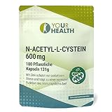 N-ACETYL-L-CYSTEIN 600 mg; in pflanzlichen Kapseln; mit Zink