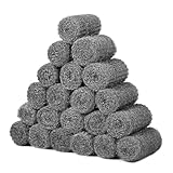 Shineboc Stahlwolle Gegen Mäuse, 20 Rollen 00 Steel Wool Wirksam für Löcher, Wand Risse, Nagerstop - Mäuseabwehr für Haus, Garage und Garten