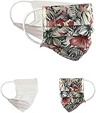 BaF Community Masken 2 per Pack Set Unisex Behelfsmaske Wendbar Mundschutz Maske Mund und Nasenschutz Wendemaske mit Motiv Baumwolle BCI Waschbar