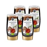 4 x borchers Bio Kokosblütensirup | Naturbelassen | Bio-Qualität | zum Süßen und Verfeinern | 250 g