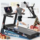 Decorcn Profi Laufband für Zuhause Klappbar, Laufbänder...