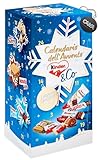 Kinder & Co. Adventskalender 2023 mit Kinder Cerealien, Duplo Nuovo, Tronky, Minis und Hanuta 295g mit Schlüsselanhänger CAIYA®