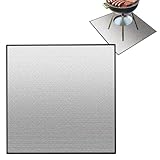 Schutzmatte im Freien – Grillmatten-Putz | Camping BBQ Mats | Außengrill Matts | hitzebeständige feuerfeste Matten | wiederverwendbarer rutschfester Stecker