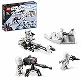 LEGO 75320 Star Wars Snowtrooper Battle Pack, Sammelbares Spielzeug zum Bauen für Kinder, Jungen und Mädchen ab 6 Jahren, mit 4 Figuren, Waffen und Düsenschlitten, Geschenk für Fans