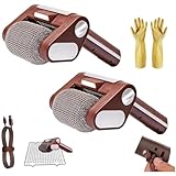 Kabellose elektrische Grill-Reinigungsbürste, 350 U/min, Hochgeschwindigkeits-Edelstahl-Power-Roller, 2 Stück, Grill-Reinigungswerkzeug für mühelose Wartung im Freien