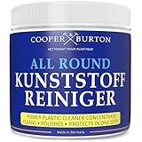 Kraftvoller Kunststoff Intensiv Reiniger Konzentrat 0,5 kg | Reinigungsmittel für strahlende Sauberkeit | Entfernt mühelos Schmutz & Flecken mit ökologischen Inhaltsstoffen von COOPER & BURTON