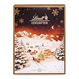 Lindt Schokolade | Edelbitter Adventskalender 2025 | 250g | Adventskalender mit 24 süßen festlichen Überraschungen aus Edelbitterschokolade | Schokolade für die Weihnachtszeit