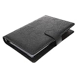 LALAFINA 1Satz Budget Binder mit Bargeldumschlägen Tragbarer Geldsparer Organizer für Quittungen Karten und Pläne für Zuhause Büro Schule und Reisen