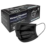 Masken Medizinisch Schwarze Op Masken 50 Pack Schwarz Edition EN14683 TYP IIR Chirurgische Einwegmasken Medizinische Masken Mundschutz