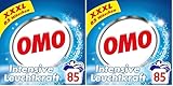 Omo Waschpulver XXXL Vollwaschmittel für intensive Leuchtkraft und hygienische Frische 85 WL (Packung mit 2)