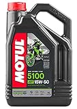 Motul 104083 5100 4T, 15 W-50, 4 L