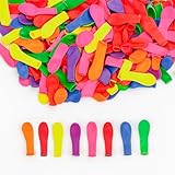 DazzJoy Wasserbomben Ballons für Poolspielzeug,200 Stück Mini Luftballons Bunt,Bunte Wasserbomben Luftballons,Ballons für Wasserspiele,Wasserschlacht,Wasserspielzeug Kinder