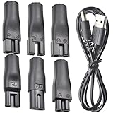 7 Stück 5V Rasierer Ladegerät Netzkabel USB Adapter Set...