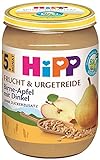 HiPP Birne in Apfel mit Dinkel, 6er Pack (6 x 190 g)