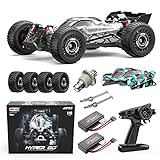 HYPER GO H16PL 1/16 RTR Brushless RC Buggy, RC Race Cars für Erwachsene, schneller 62 Km/h RC Truck, 4WD High Speed Rennen RC Car mit 2S 2000 mAh Akku für RC Basher