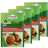 Al Wadi - Orientalische Falafelmischung - Vegan vegetarische Falafel-Fertigmischung im 4er Set á 200 g