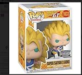 Funko Dragon Ball GT Super Saiyan 3 Goku Pop! Vinyl Figure #1633 - Entertainment Earth Exclusive with Soft Protector Included