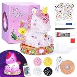 Geschenk Mädchen 5-12 Jahre Alt,Spielzeug ab 5 6 7 8 9 Jahre Mädchen Kinder Basteln Mädchen 4-8 Jahre Diamant Painting Kits Einhorn Kreative Geschenke für 6-10 Jahre Kinder Mädchen Weihnachtsgeschenk