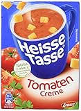 Erasco Heisse Tasse Tomaten-Creme mit Croûtons, 12er Pack...