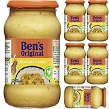 Ben's Original Cremiges Curry Soße Sauce 400 gramm x 6 STÜCK