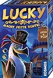 KOSMOS 683894 Lucky macht fette Beute, Open & Play Spiel, lustiges Würfelspiel für 2-6 Personen ab 8 Jahre, Gesellschaftsspiel, schnelles Brettspiel