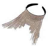 Didiseaon Haarband mit Quaste Haaraccessoire für Hochzeiten Feste und Besondere Anlässe Stilvolles Kopfdekor für Leicht Perfektes